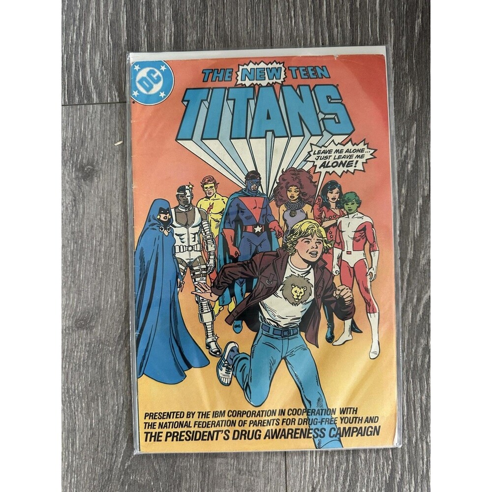 DC The New Teen Titans One-Shot Single Issue Comic Color US Comics Vintage